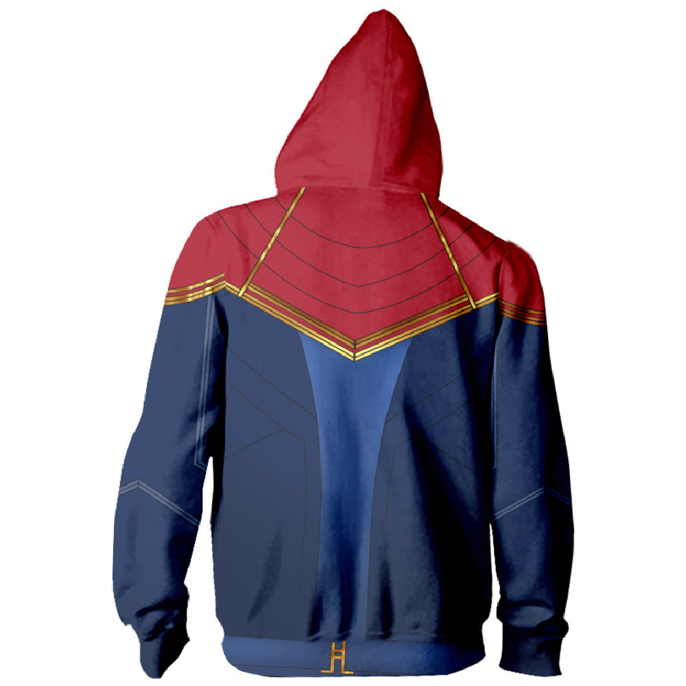 Captain Marvel 2 Cosplay Zipper Jacket - mihoodie