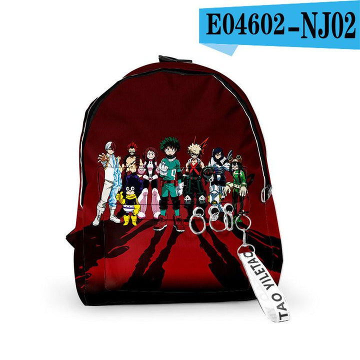 My Hero Academy 3D Backpack For Boys Girls Oxford Cloth College backpack - mihoodie