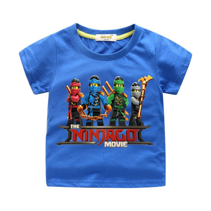 the Ninjago movie cotton t-shirt for boys - mihoodie