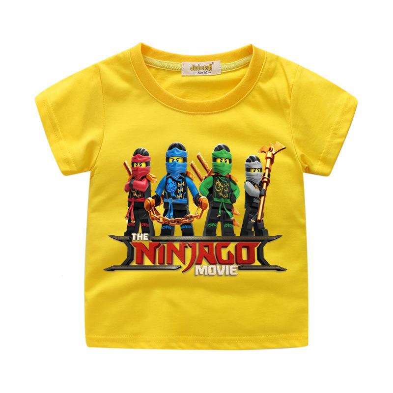the Ninjago movie cotton t-shirt for boys - mihoodie
