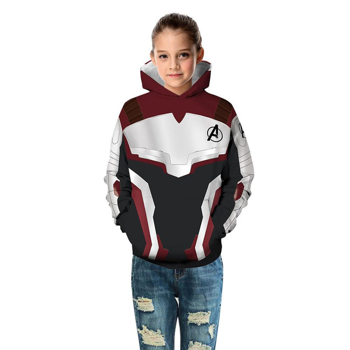 Kids  Hoodie  avengers endgame Quantum 3D Printed Pullover Hooded Sweatshirts - mihoodie