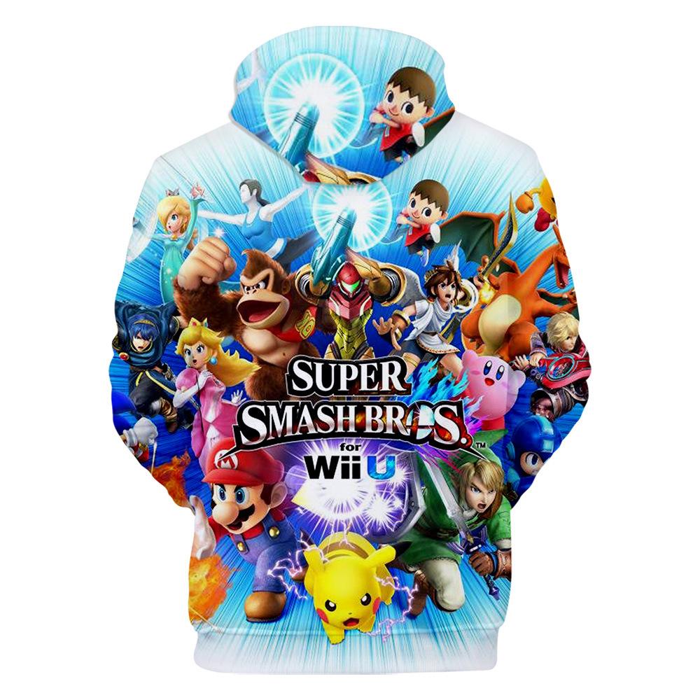 Fashion Super Smash Bros 3D Hoodie - mihoodie