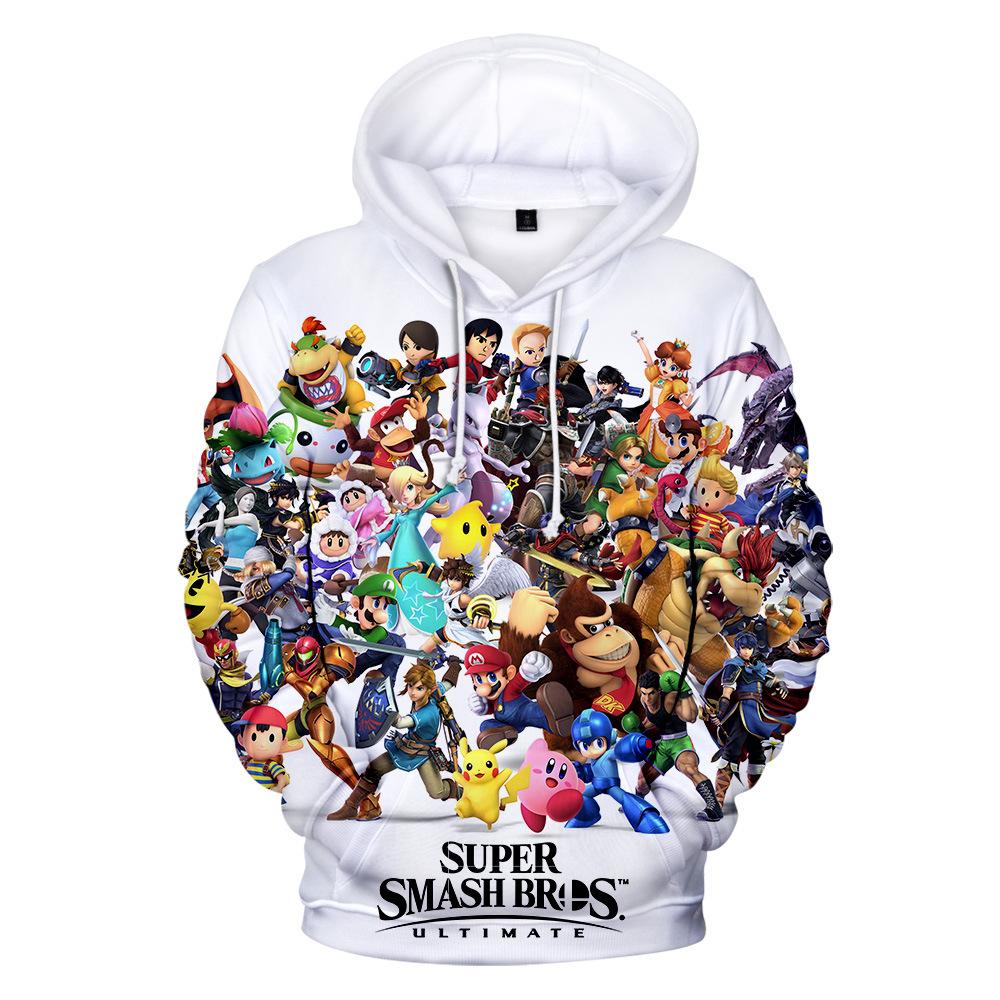 Fashion Super Smash Bros 3D Hoodie - mihoodie
