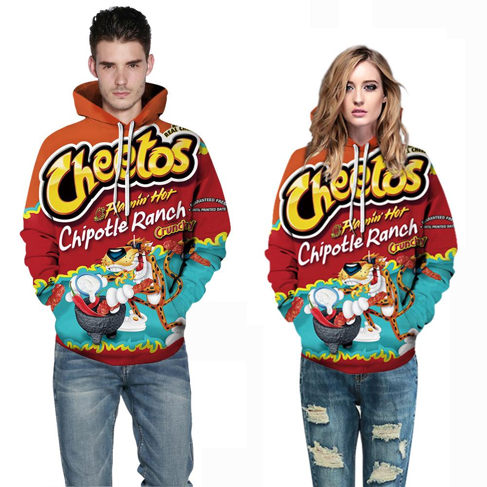 Fashion Crunchy  Flamin Hot  Cheetos3D Hoodie Unisex Sweatshirt - mihoodie