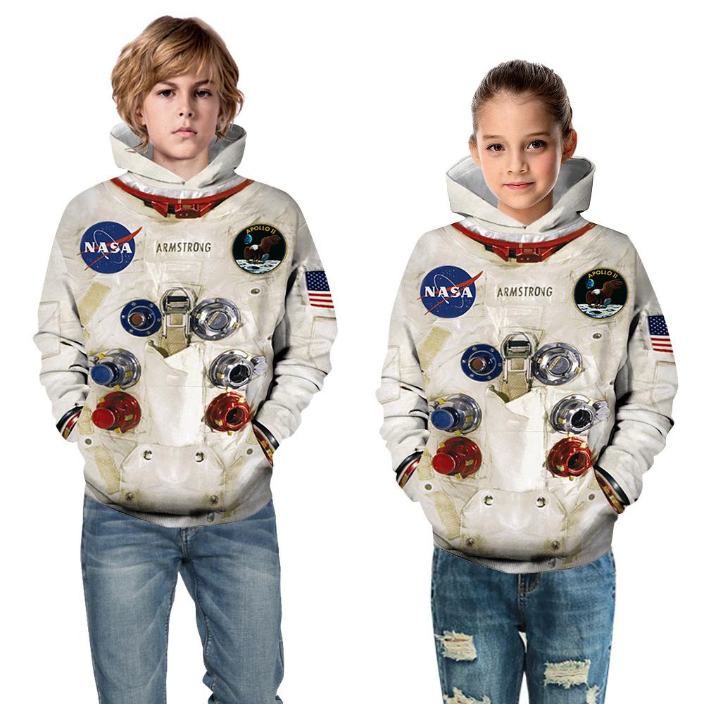 Kids  Apollo Spacewalk Suit 3D Hoodie Unisex Sweatshirt - mihoodie