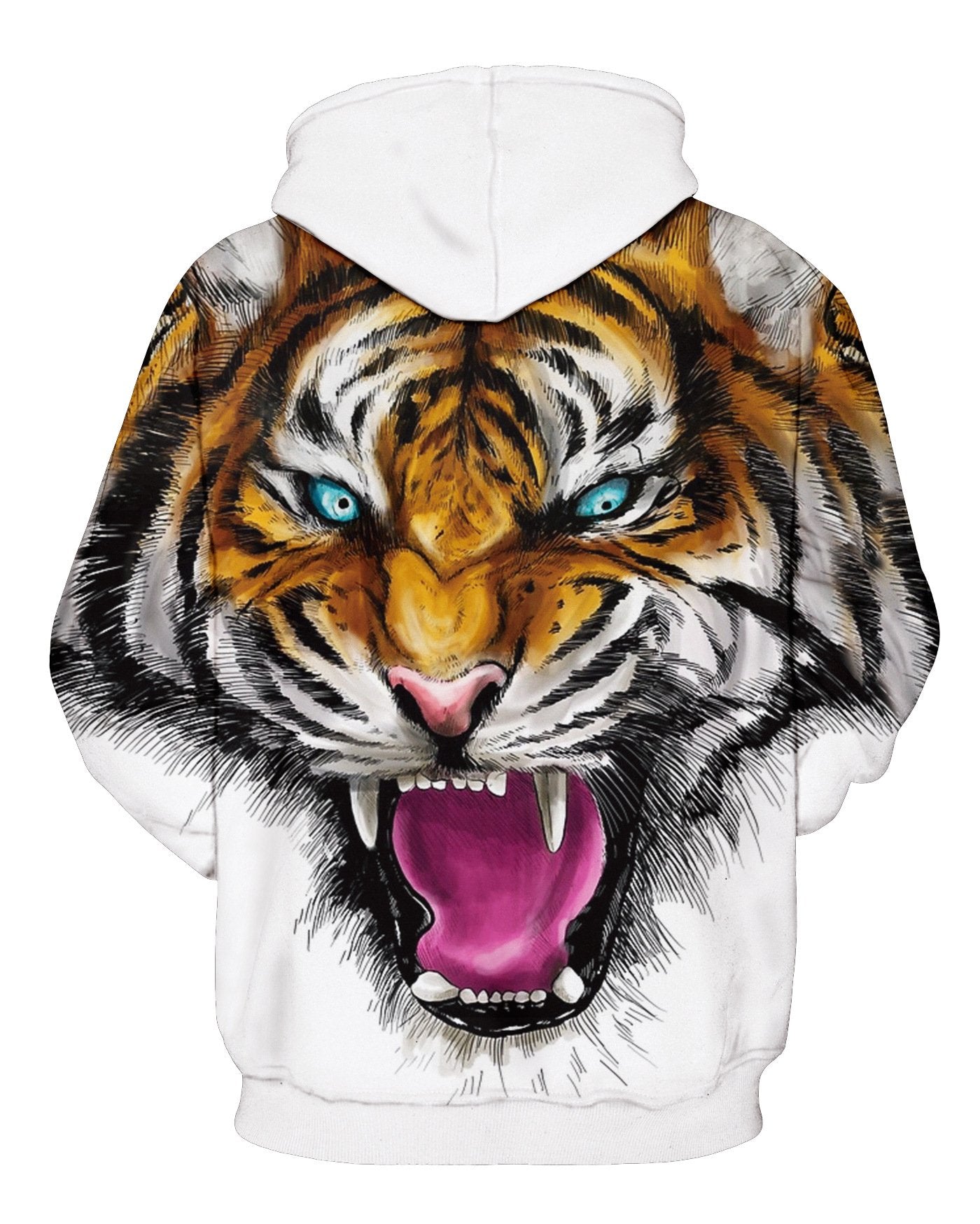 Ferocious Tiger 3D Hoodie Unisex Sweatshirt - mihoodie