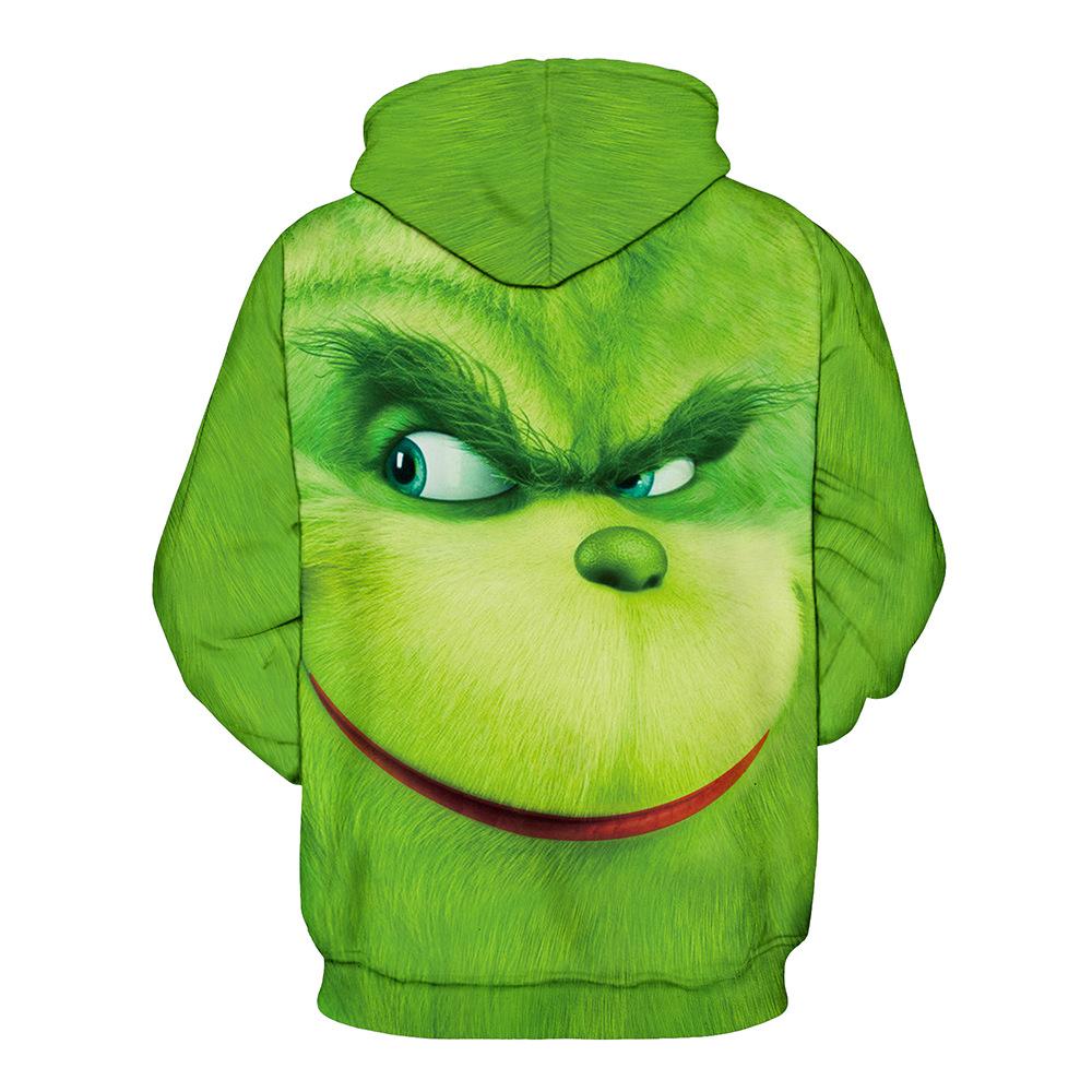 Fashion The Grinch 3D Hoodie Unisex Sweatshirt - mihoodie
