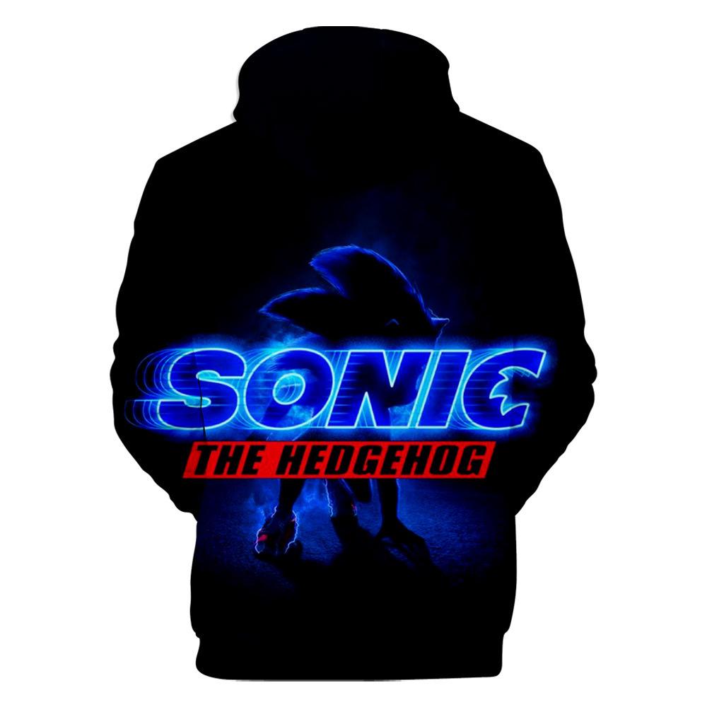 sonic the hedgehog movie  3D printing Hoodie - mihoodie