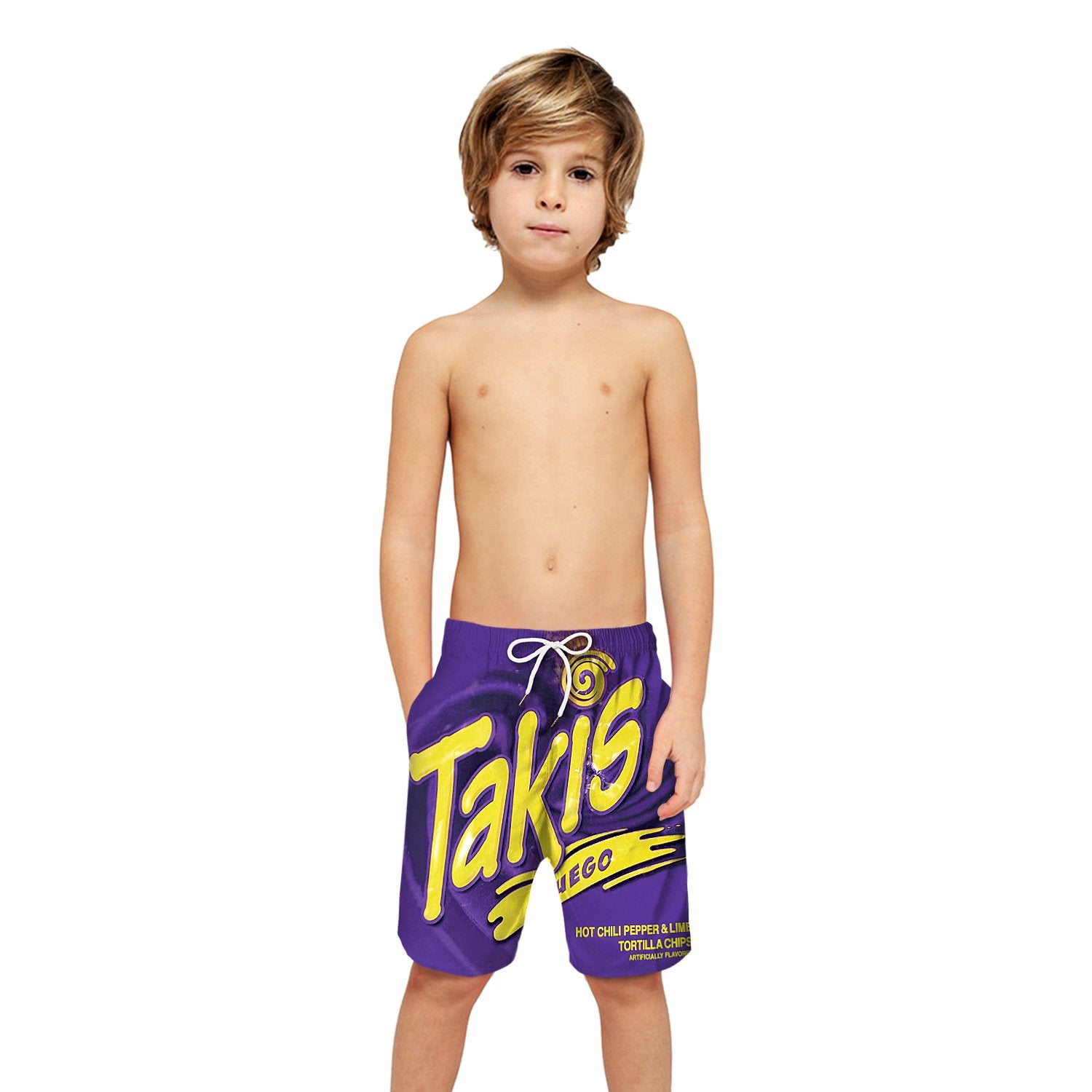 Takis Fuego Kids Beach Shorts - mihoodie