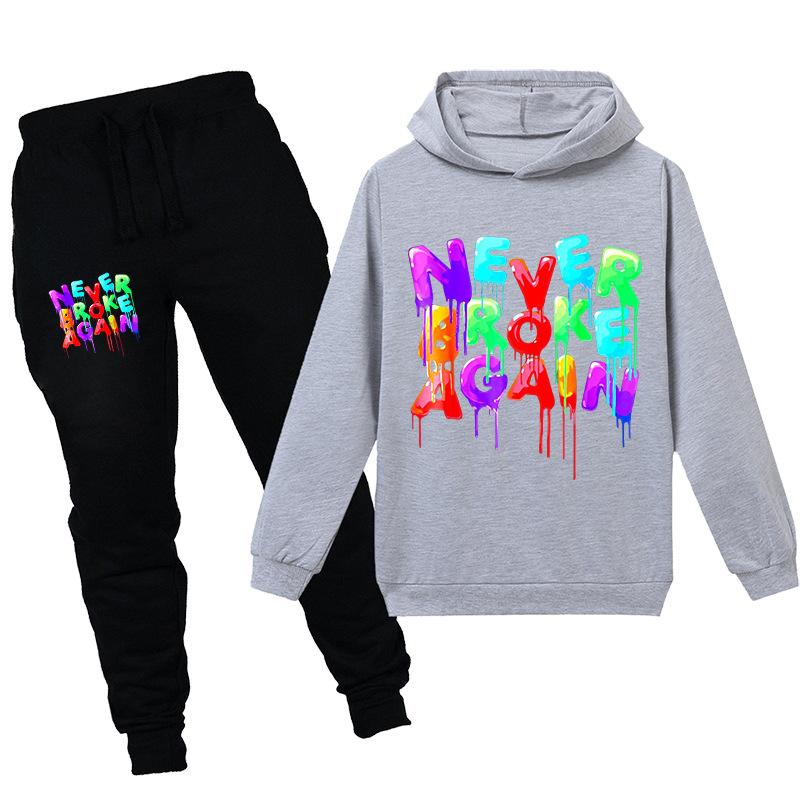 kids Youngboy hooded shirt and pants - mihoodie
