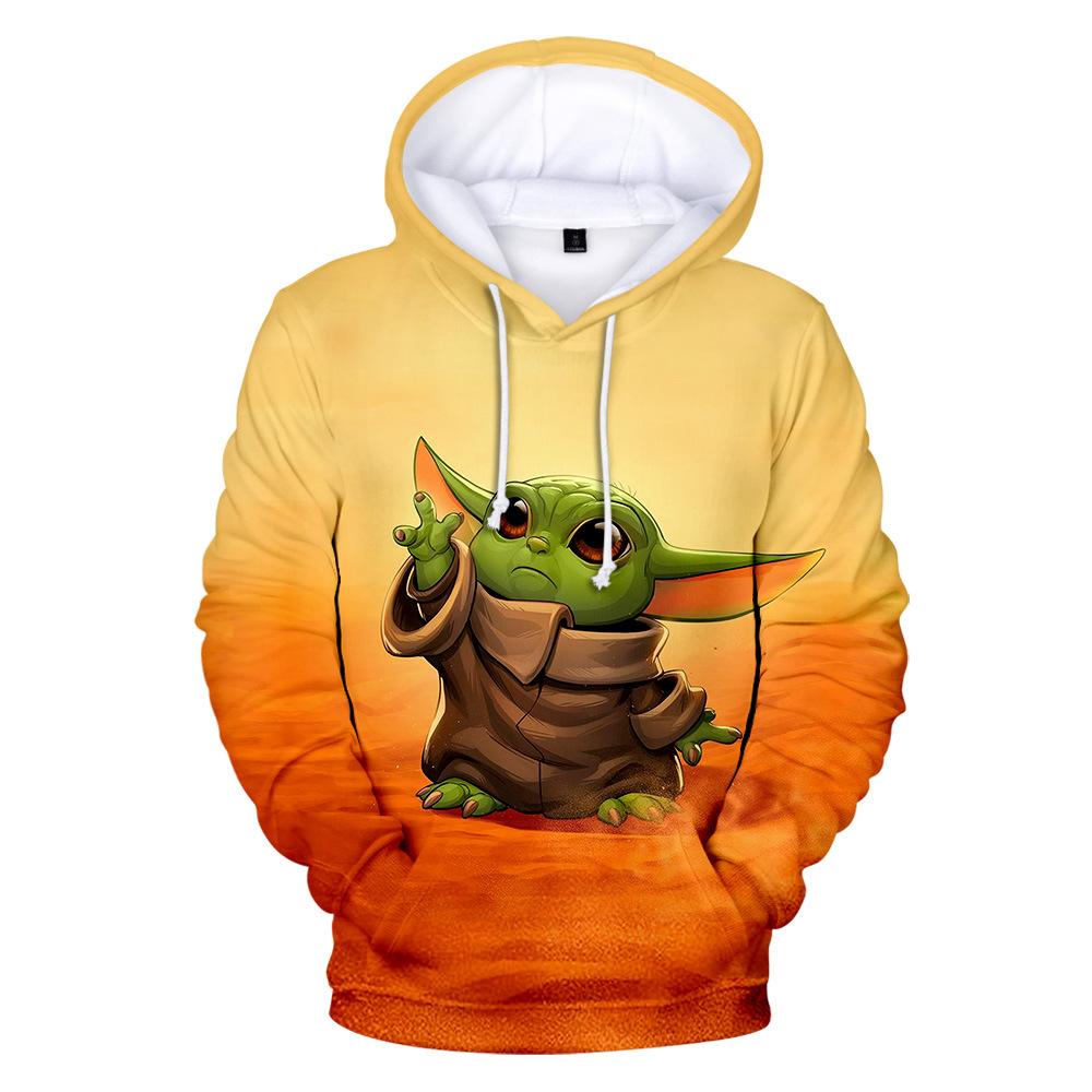 Fashion Yoda 3D Hoodie - mihoodie