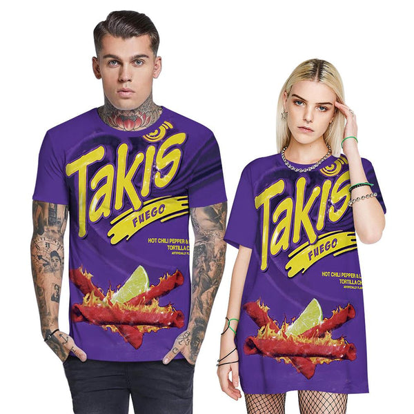 New Takis Fuego 3D T-shirt - mihoodie