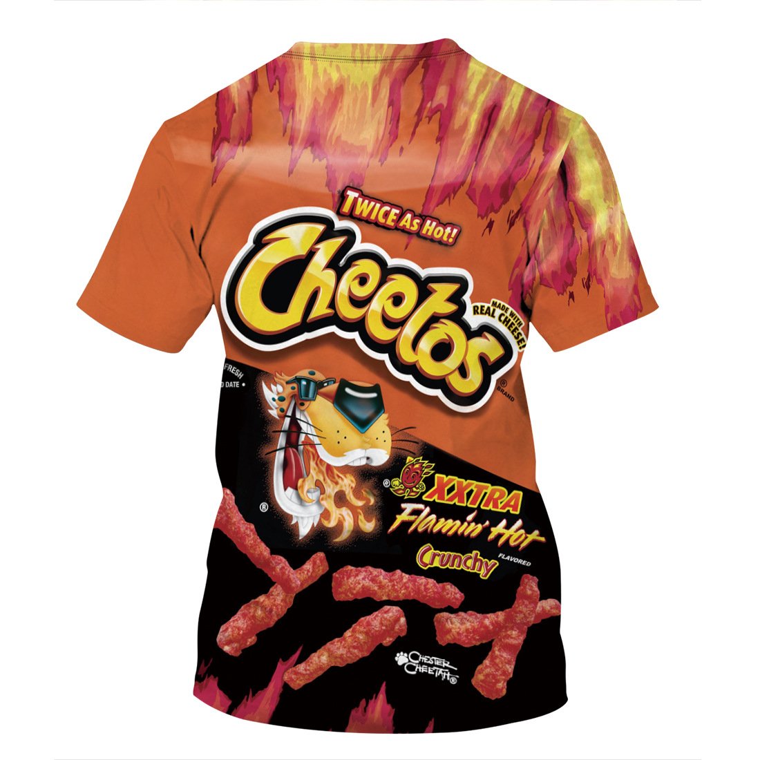Kids Crunchy Xxtra Flamin' Hot Cheetos 3D T-shirt - mihoodie