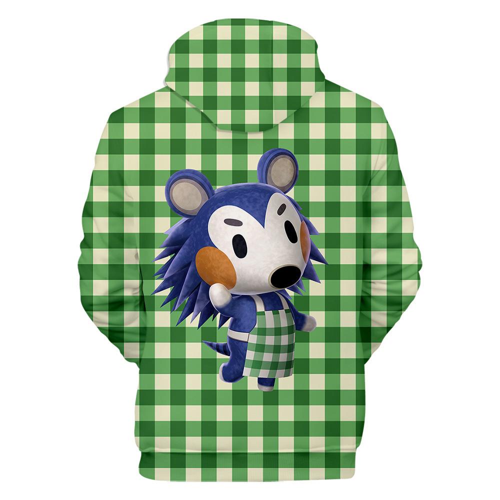 Animal Crossing  a blue hedgehog  Mabel  Hoodie - mihoodie