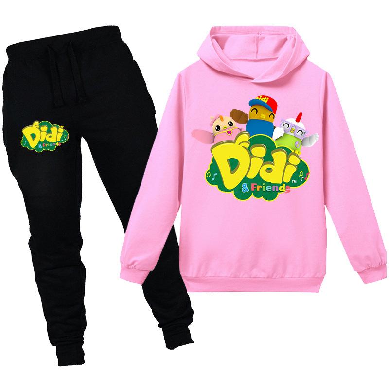 Kids Didi and Friends  Casual Hoodie Tracksuit Sportwear - mihoodie