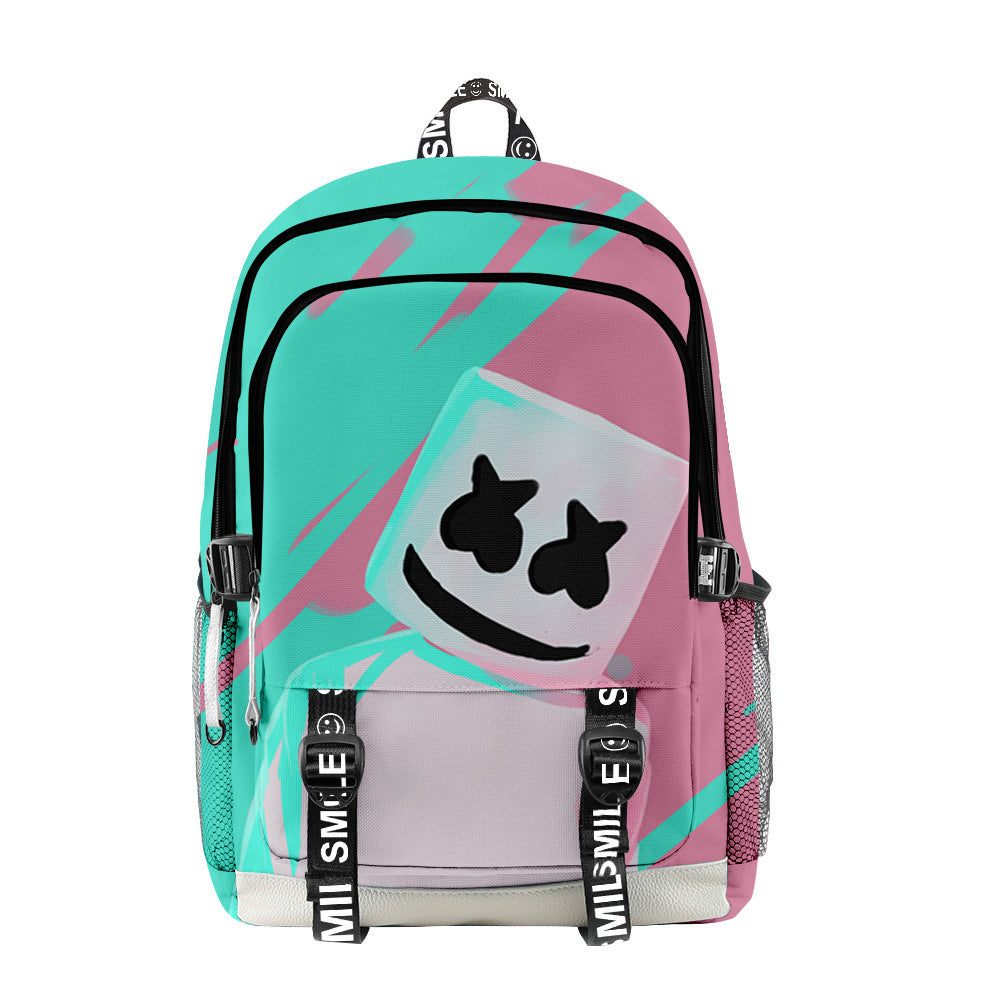 DJ Marshmello　 Full Printed Backpack - mihoodie