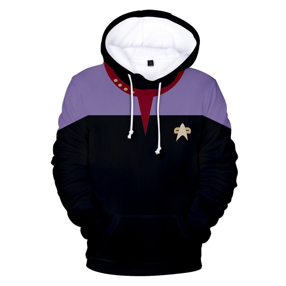 Men's Star Trek Cosplay Hoodie Unisex Sweatshirt - mihoodie