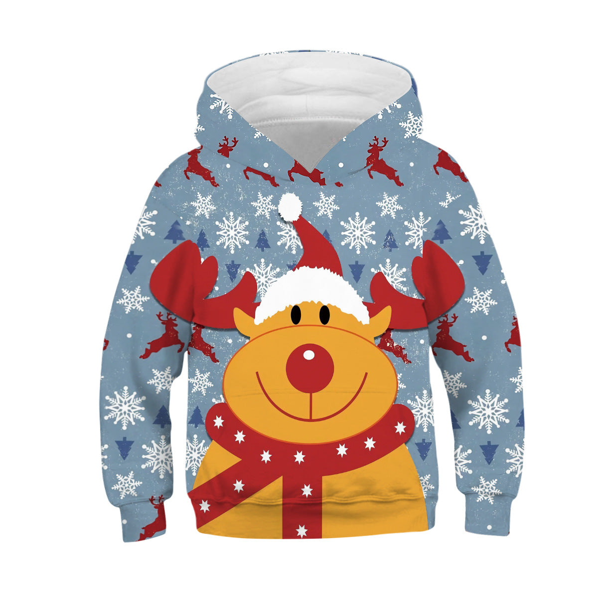 Kids Rudolph the Red-Nosed Reindeer Hoodie Unisex Sweatshirt - mihoodie