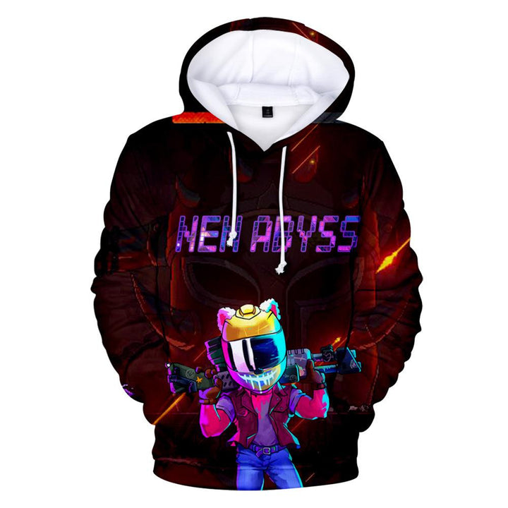 Game Neon Abyss 3D Hoodie Men's sweatshirt - mihoodie