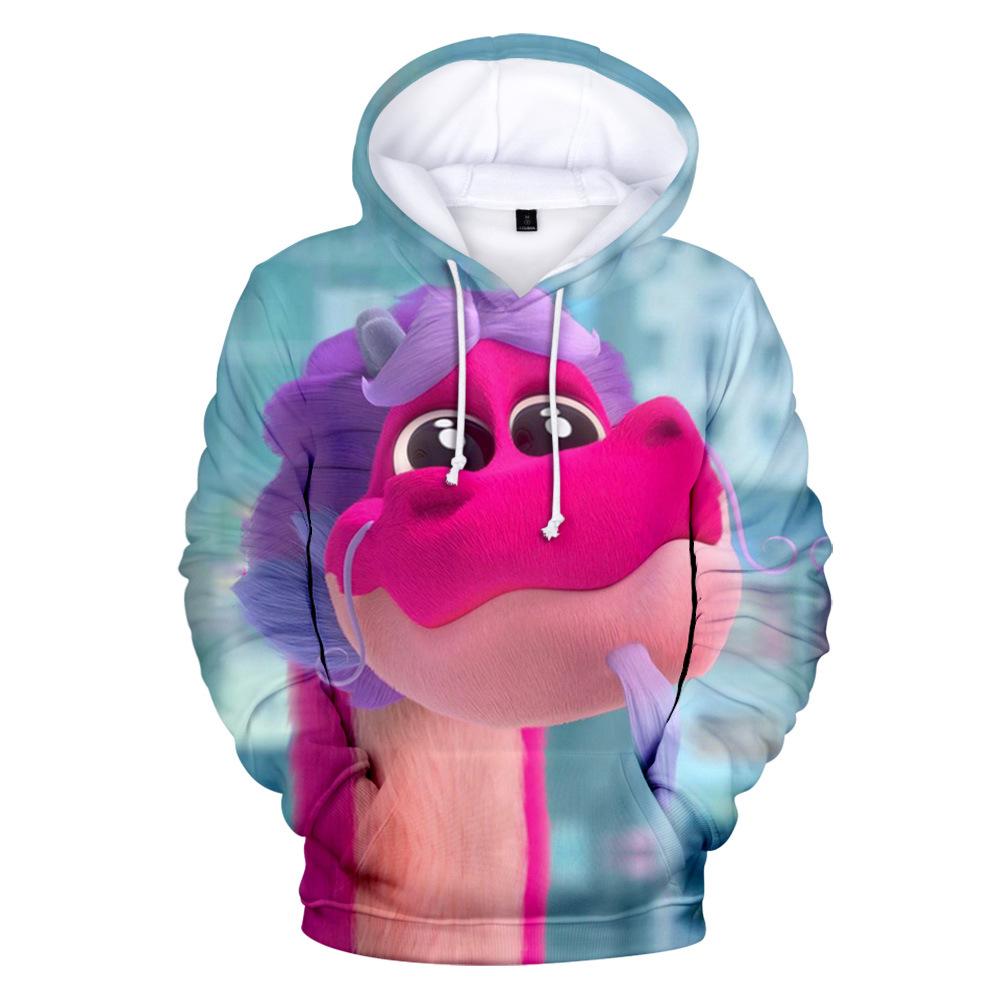 Fashion Wish Dragon 3D Hoodie Unisex Sweatshirt - mihoodie