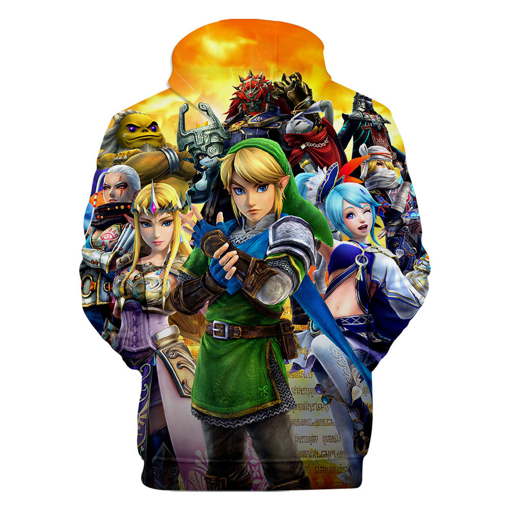 Hyrule Warriors  Age of Calamity 3D Zelda Hoodie - mihoodie