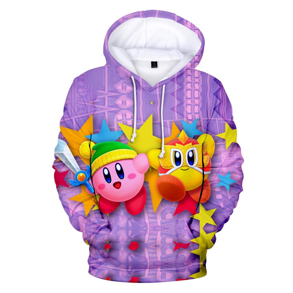 Fashion Kirby Fighters 2 3D Hoodie Unisex Sweatshirt - mihoodie