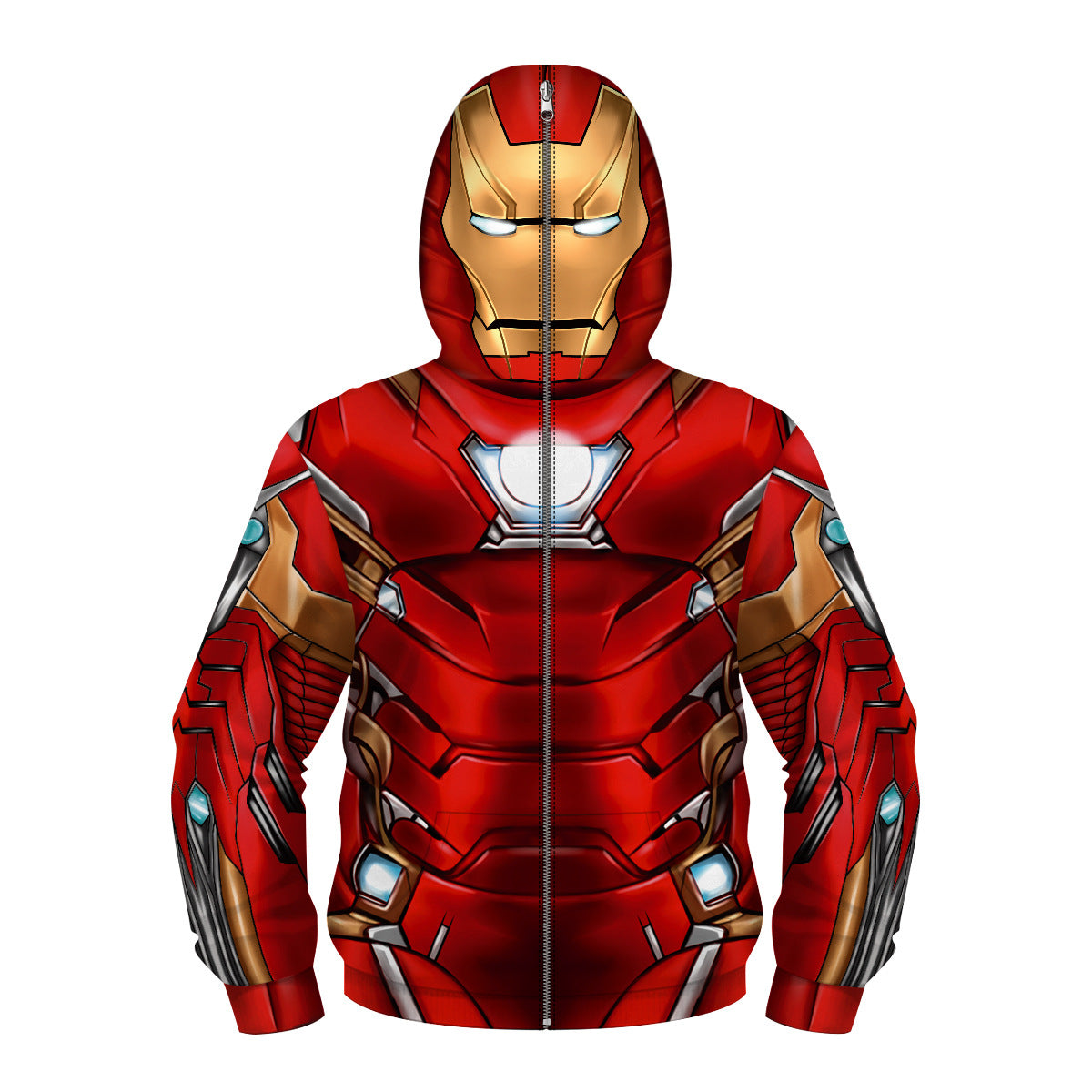 New Kids Avengers Iron man  zip up hoodie Unisex Jacket - mihoodie