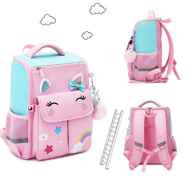 Hot Kids Rainbow Unicorn Backpack - mihoodie