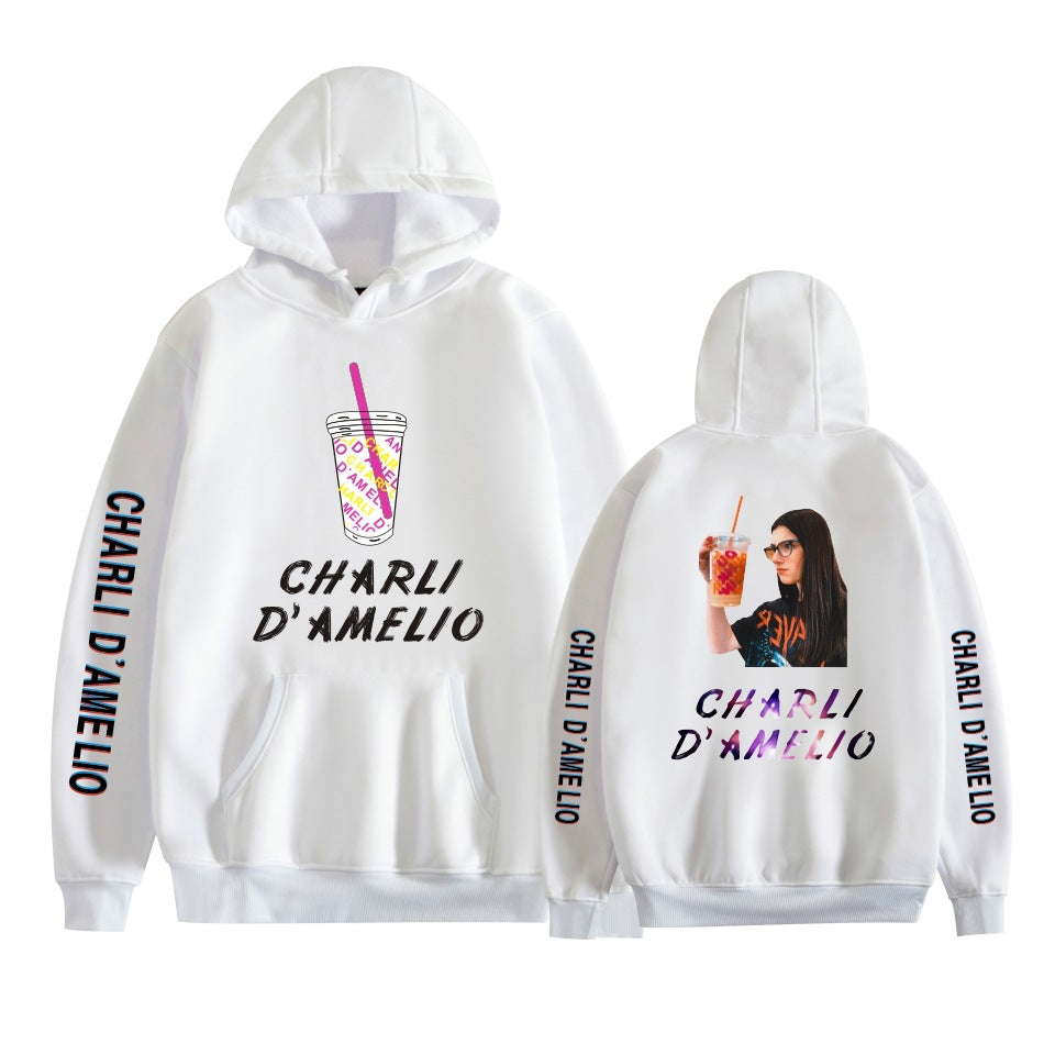 New  Charli D  Amelio 2D Printed Pullover Hoodie - mihoodie