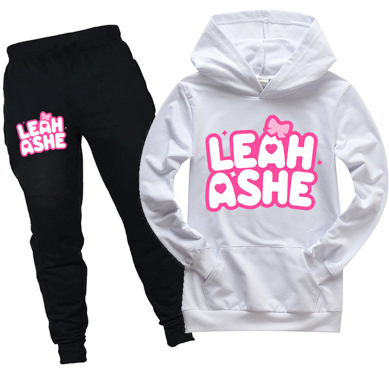 Kids Leah Ashe Hooded Shirt and Pants - mihoodie