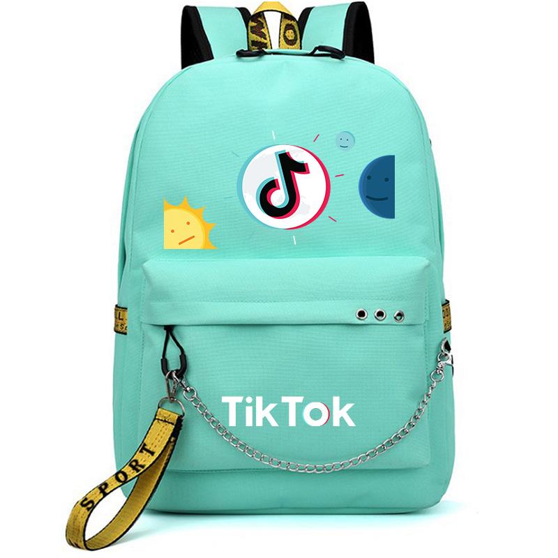 Tik Tok Sun Moon Backpack for Men Travel Hiking Laptop Backpack for Women School Boys and Girls Bag Student - mihoodie