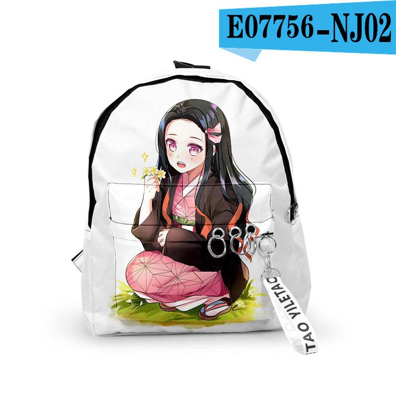 Demon slayer 3D Guimie Printed School Backpack Fashion Student Backpacks - mihoodie