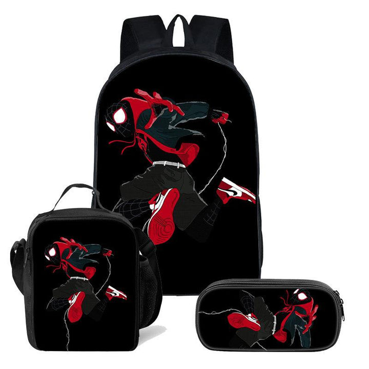 Deeprint Cool 3D  Spider Man  School Book Bag Printing Backpacks for Boys Girls Students - mihoodie
