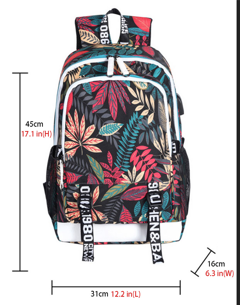 Fashion Backpack Charli D Amelio School Backpack for Women Men Girls Travel - mihoodie