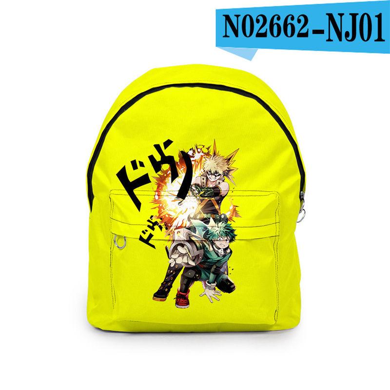 My Hero Academy 3D Backpack For Primary School Students To Reduce The Load Backpack - mihoodie
