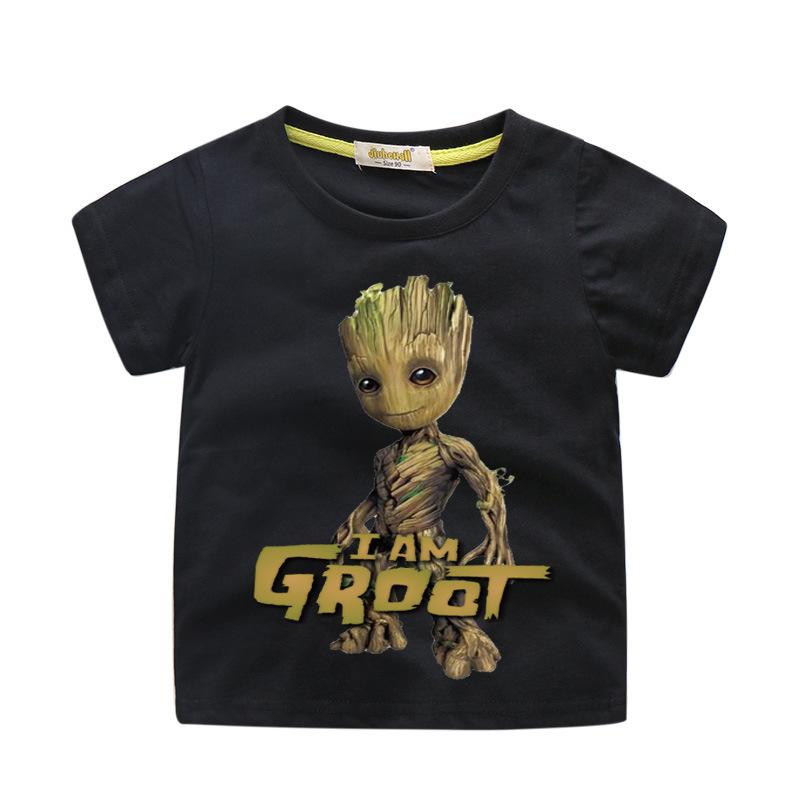 Summer Short I am Groot tshirt for boys and girls - mihoodie