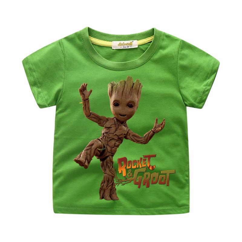 kids Rocket Groot cotton tshirt - mihoodie
