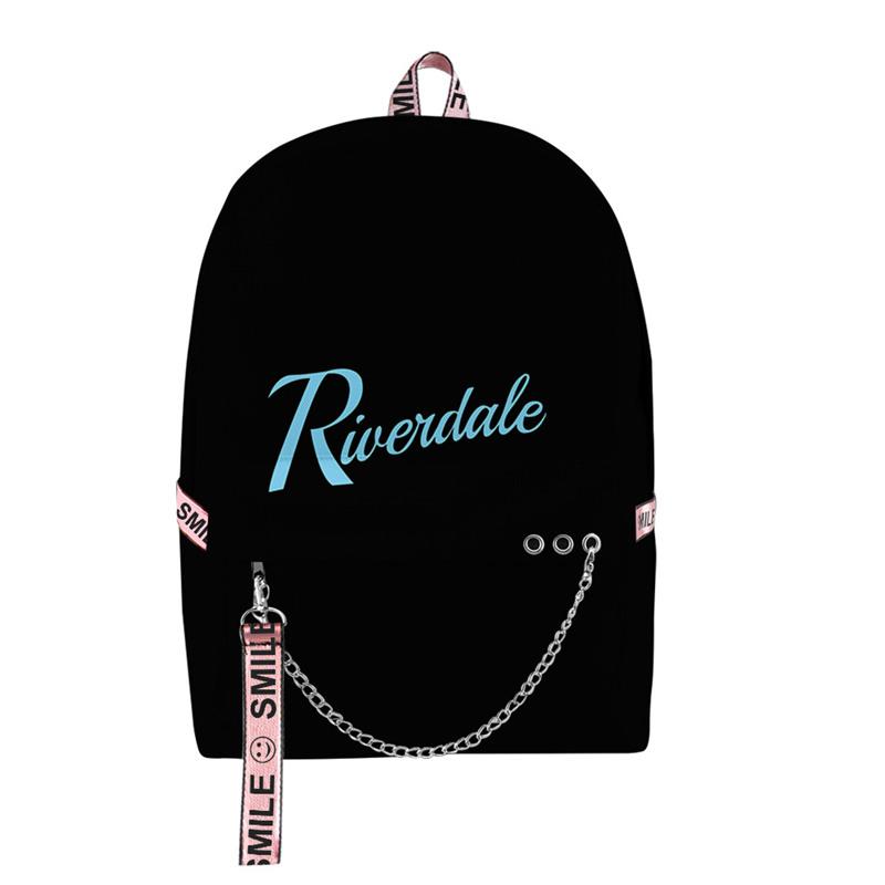 Fashion Deeprint Cool 3D RIVERDALE School Book Bag Printing Backpacks for Boys Girls - mihoodie