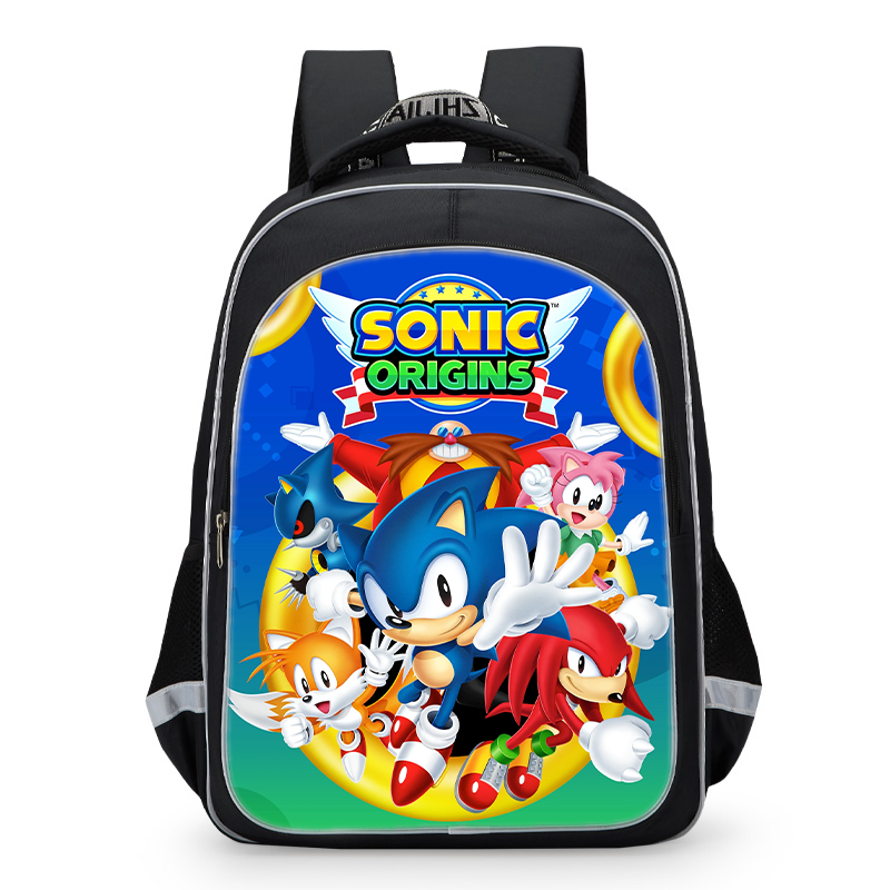 Sonic Origins Backpack Lunch Bag Pencil Case - nfgoods