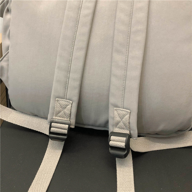 Jsvery Waterproof Nylon Women Backpack 2022 Female Backpack Simple School Backpack For Girls Teenage Shoulder Travel Backpack - mihoodie