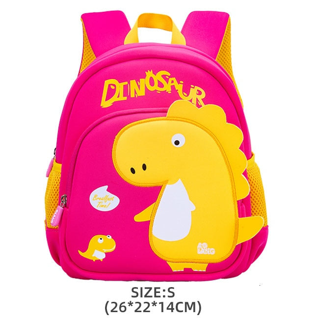Jsvery 2022 New Children School Bags 3D Dinosaur Cartoon Kids Bag Cute Toddler School Boys Backpack Kindergarten Mochila Infantil - mihoodie