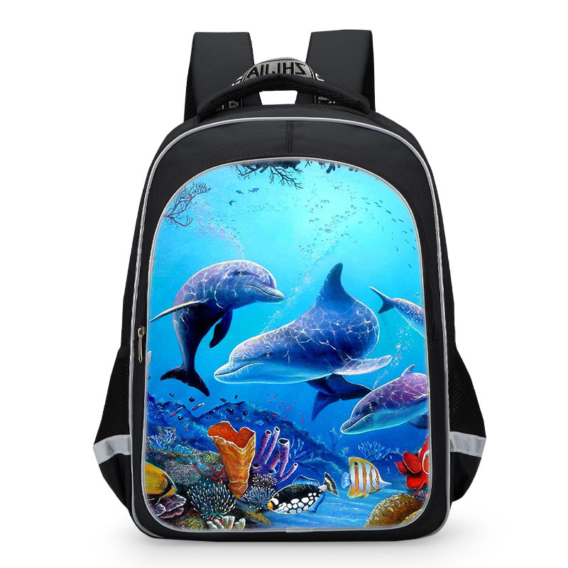 Kids Dolphin Backpack - mihoodie