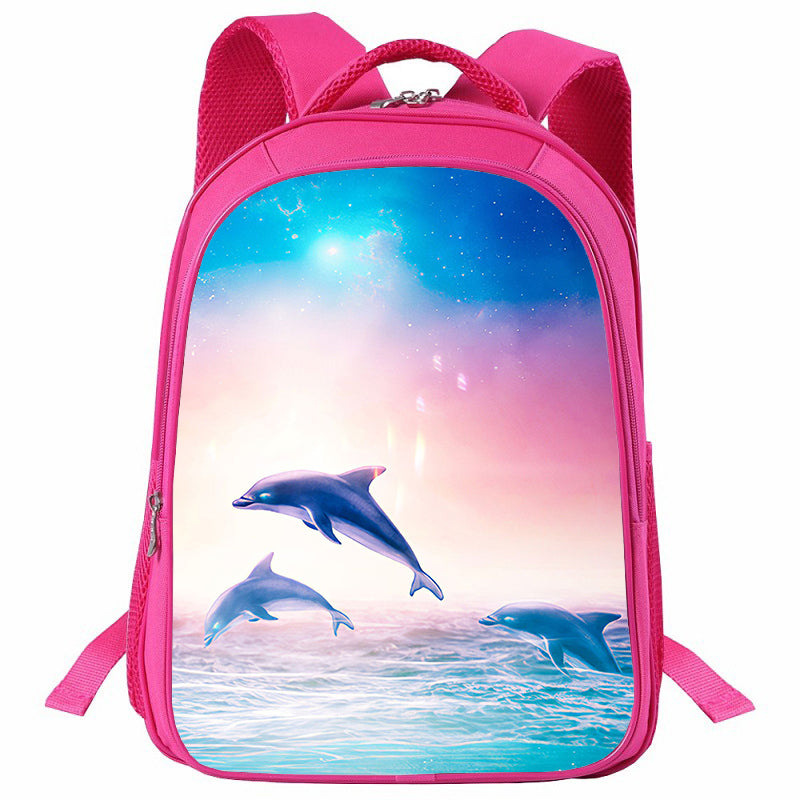 Kids Dolphin Pink Backpack - nfgoods
