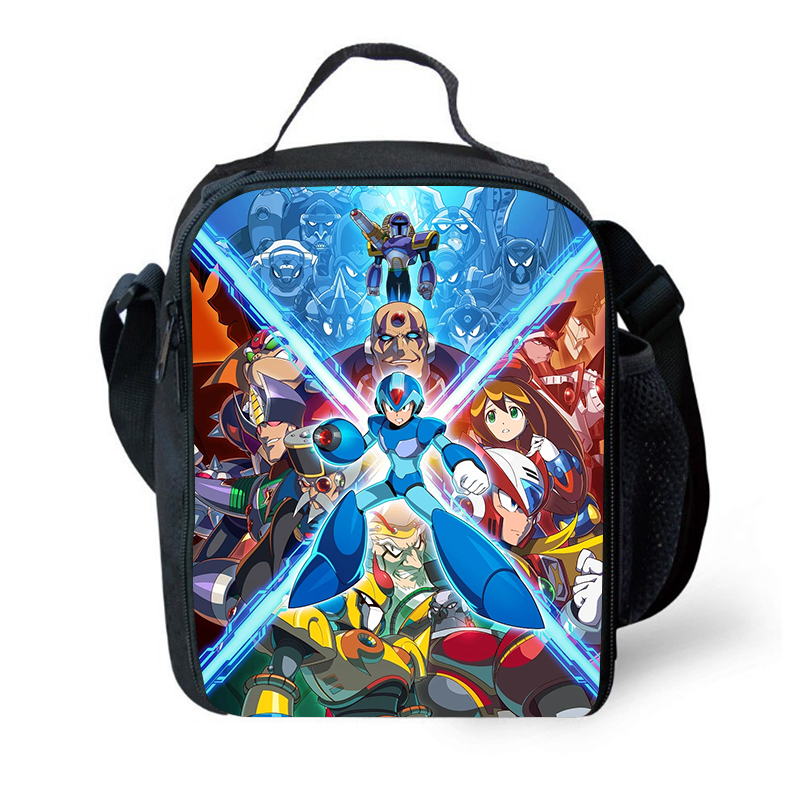 Mega Man X Backpack Lunch Bag Pencil Case - nfgoods