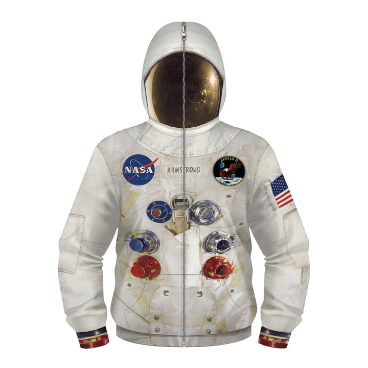 Kids  Apollo Spacewalk Suit Zip Up Hoodie - nfgoods