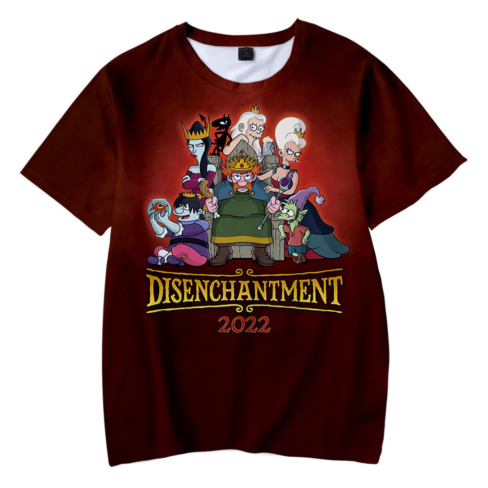Disenchantment 3D Printed T-shirt - mihoodie