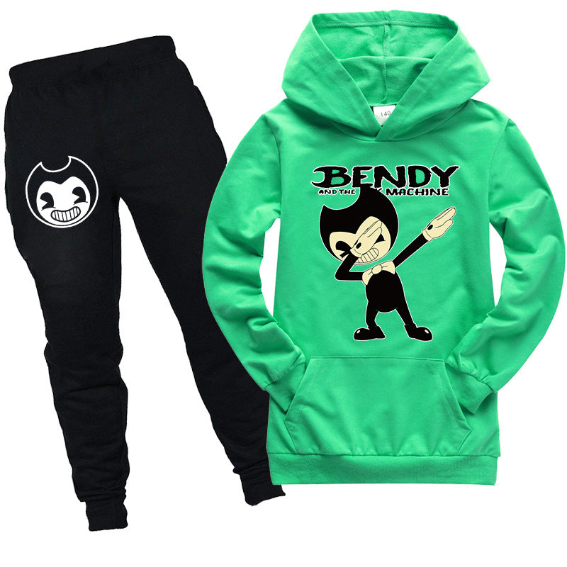 Kids Bendy and the Ink Machine  Hooded shirt and pants - mihoodie