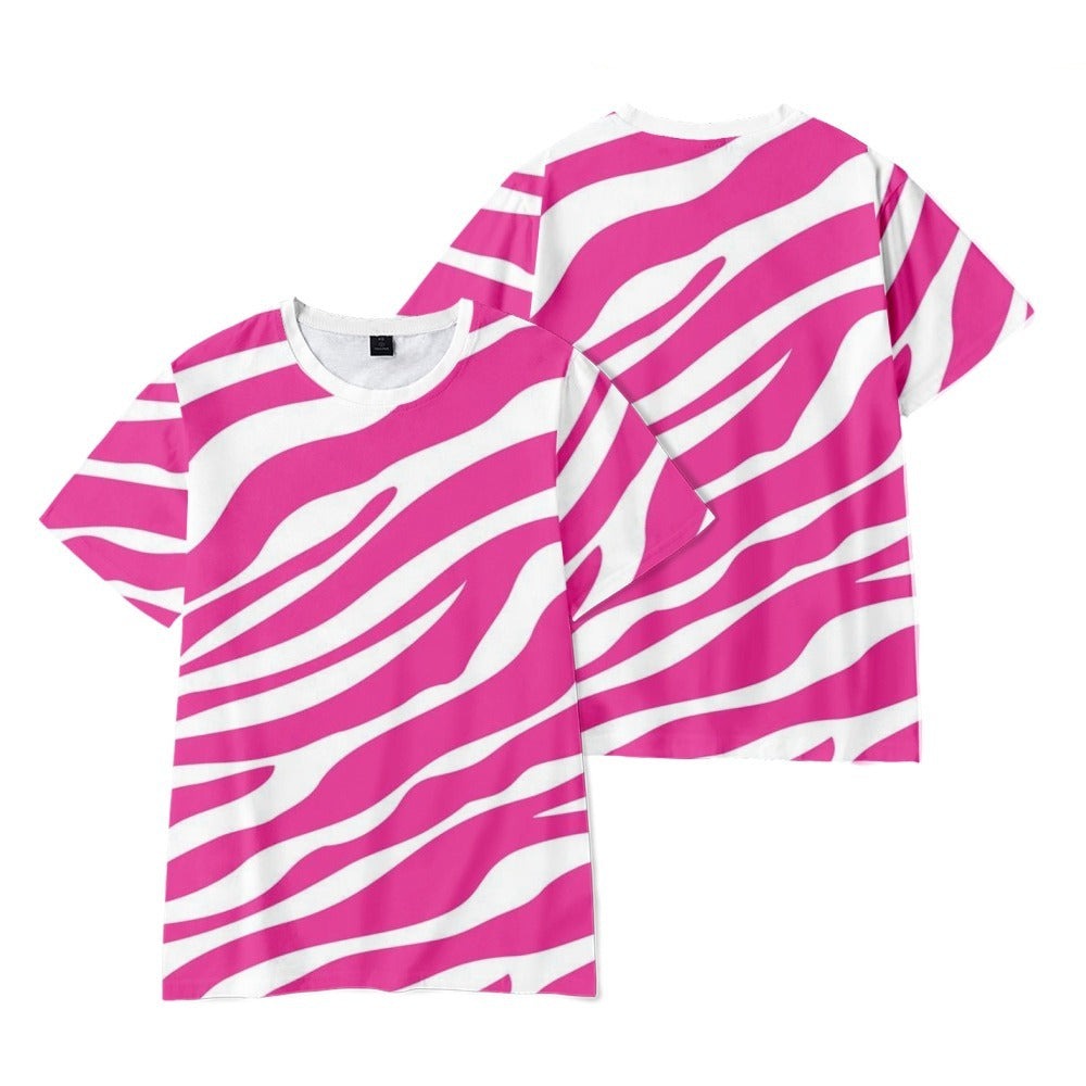 Zebra Pattern　T-shirt - mihoodie