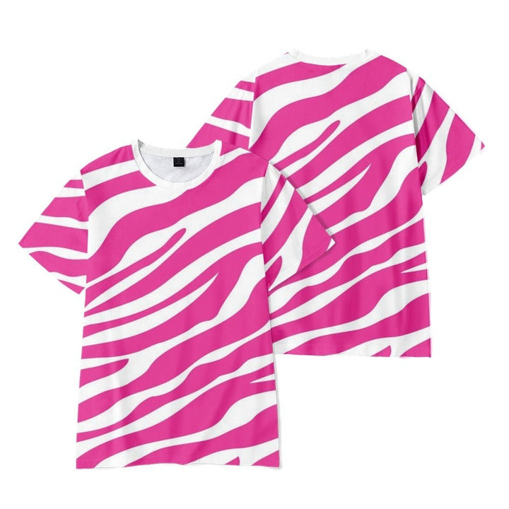 Zebra Pattern　T-shirt - mihoodie
