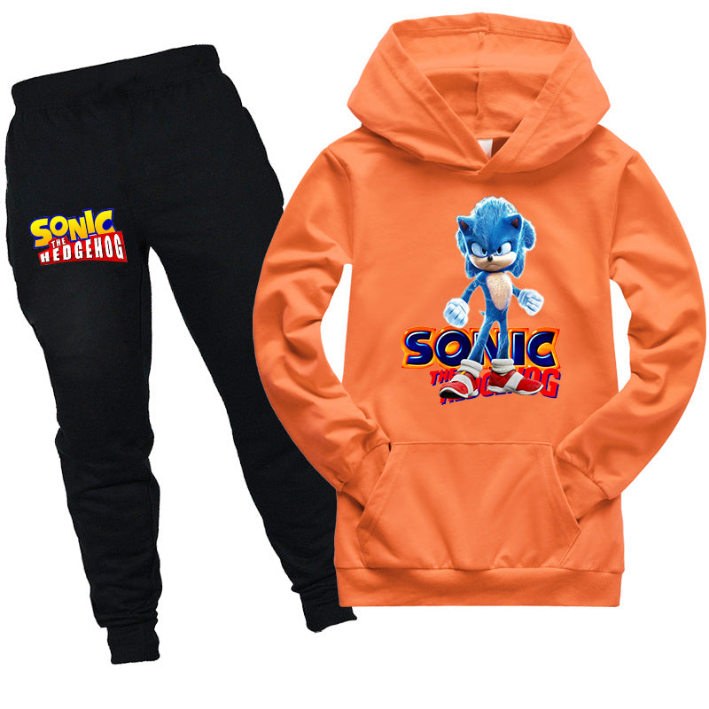 Kids Sonic the Hedgehog 2020 Casual Hooded shirt Tracksuit - mihoodie